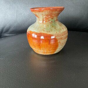 Vintage Signed Pottery Vase(Small)
